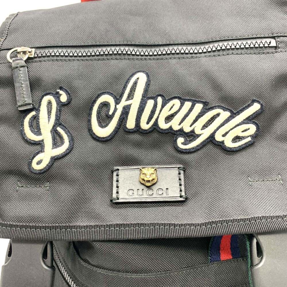 GUCCI Authentic Black Backpack - Picture 5 of 11